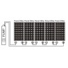 Solar Dalgıç Pompa 1100w 1" 70metre 2 Ton/saat Solarist Soldc110VI Yüzer Fanlı