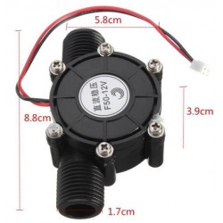 12V  10Watt Şebeke Tipi Su alternatörü Mini Hidroelektrik Üreteci