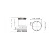 Sailflo 12v 2000ph Sintine/Miço Pompası