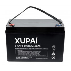 Xupai Jel 12V 100Ah Akü solar Akü