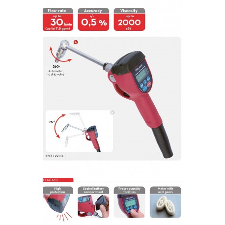 Puisi K500 Dijital Sayaçlı İnce Yağ Tabancası Puisi K500 Dijital Sayaçlı İnce Yağ Tabancası