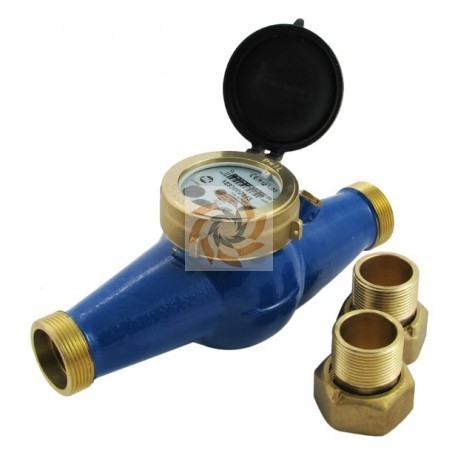 1 1/4'' Su Sayacı Çok Hüzmeli Islak Kadran 1 1/4'' Su Sayacı Çok Hüzmeli Islak Kadran